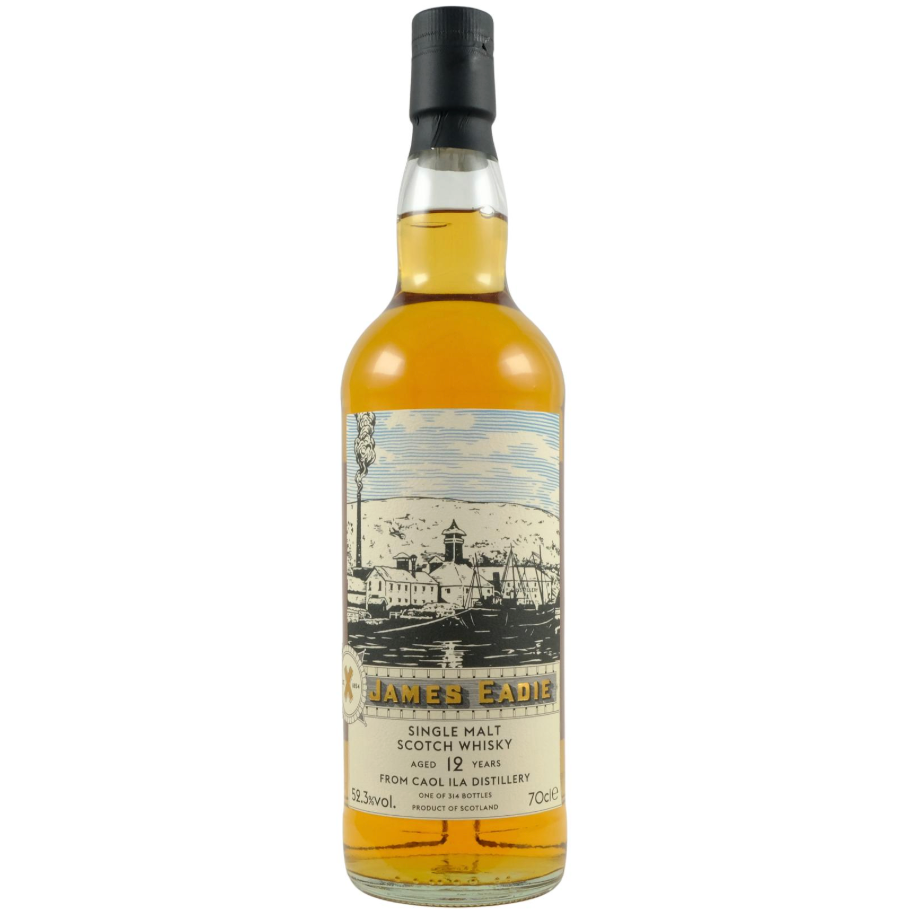 Caol Ila 2012/2025 12YO Re-Charred HHD 700ml 52.3% James Eadie