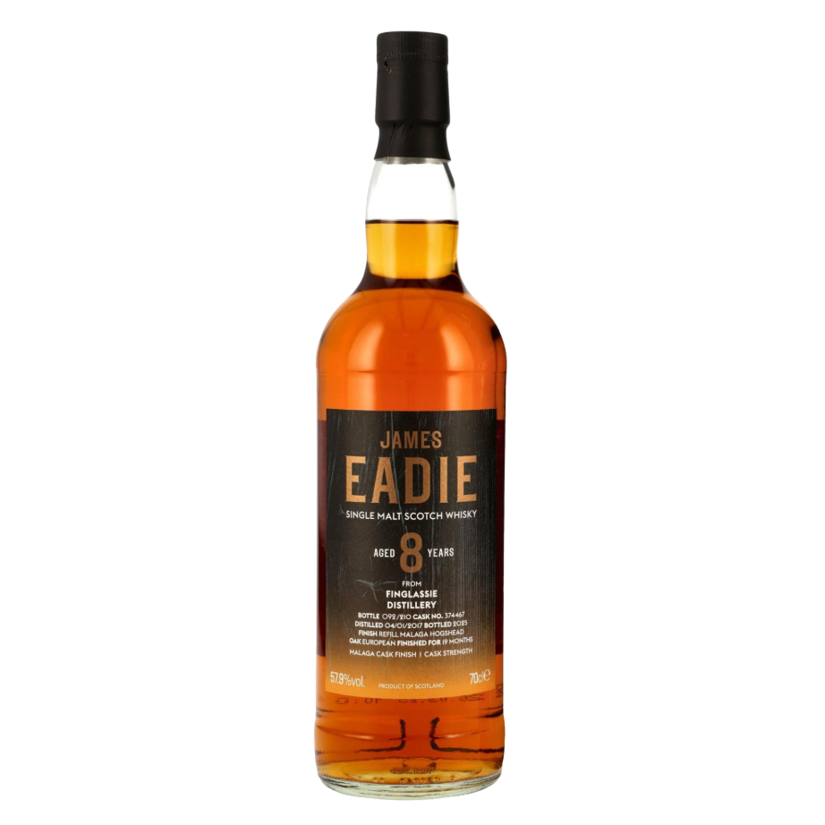 Finglassie (InchDairnie) 2017/2025 8YO Refill Malaga HHD Finish 700ml 57.9% James Eadie