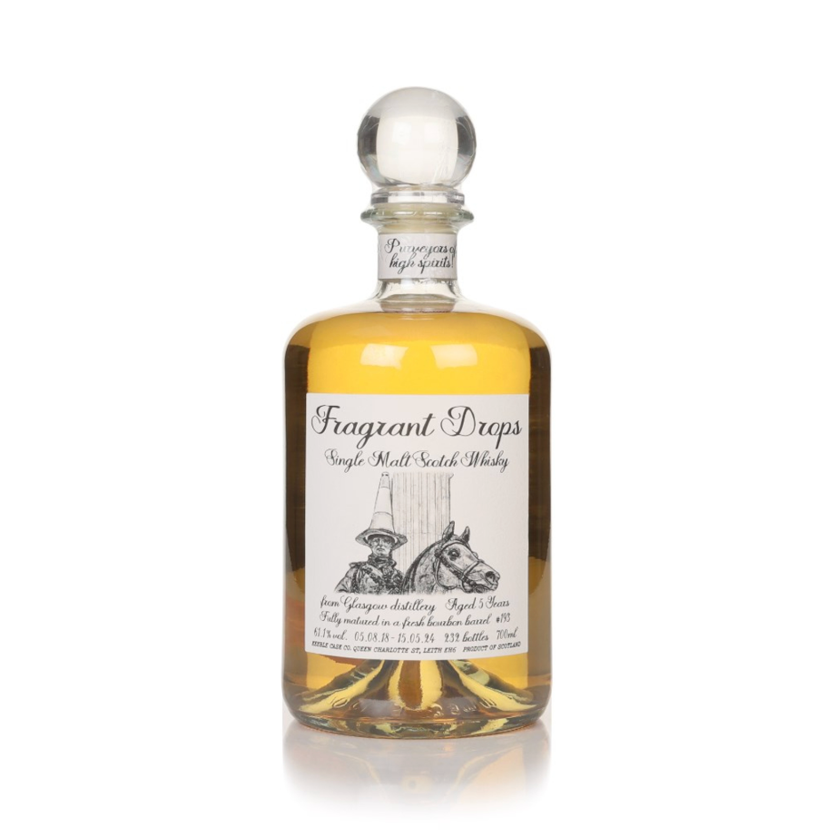 Glasgow 2018/2024 5YO 1st Fill Bourbon 700ml 61.1% Fragrant Drops