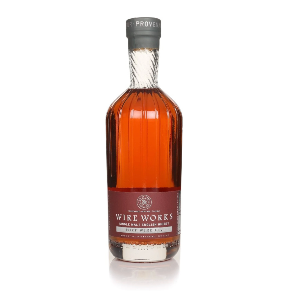 Wire Works LBV Port Wine Finish 700ml 53.3% White Peak Distillery