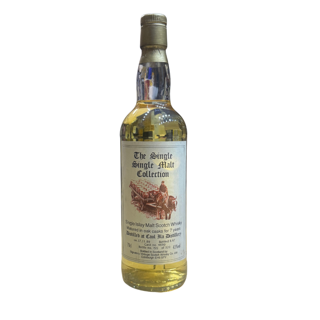 Caol Ila 1989/1997 7YO Oak Cask 700ml 43% Signatory Vintage
