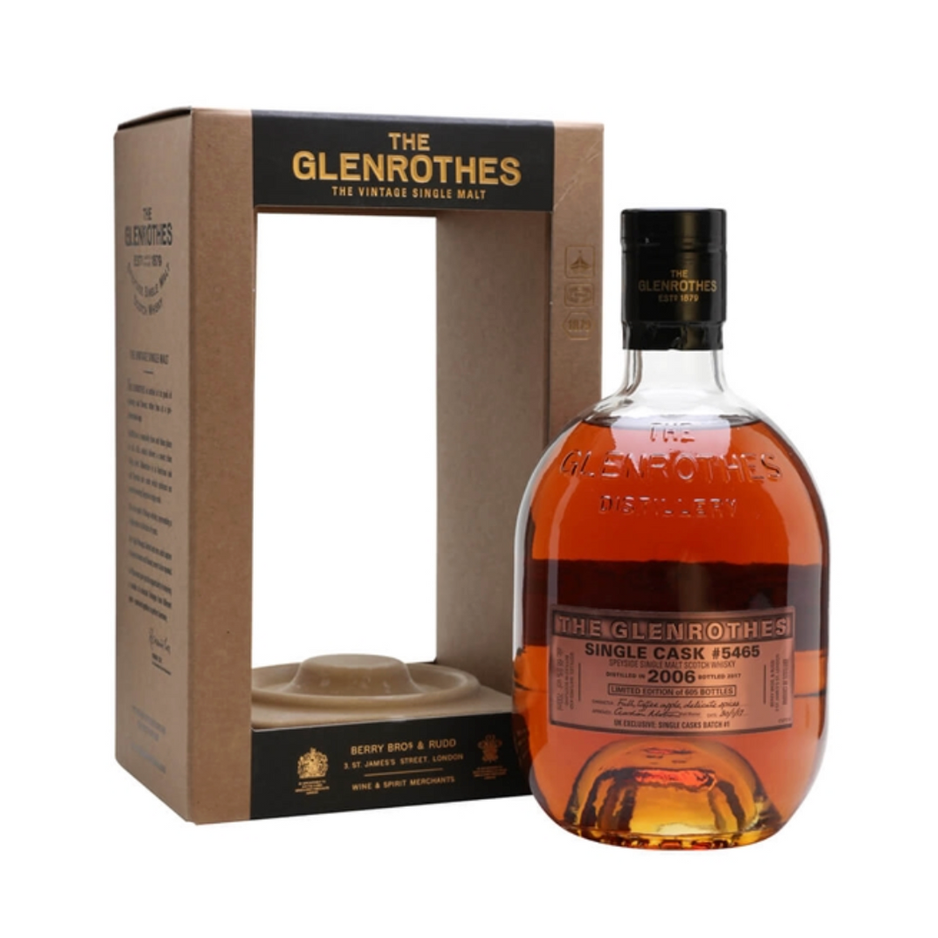 Glenrothes 2006/2017 10YO Sherry Cask #5465 700ml 66.8%