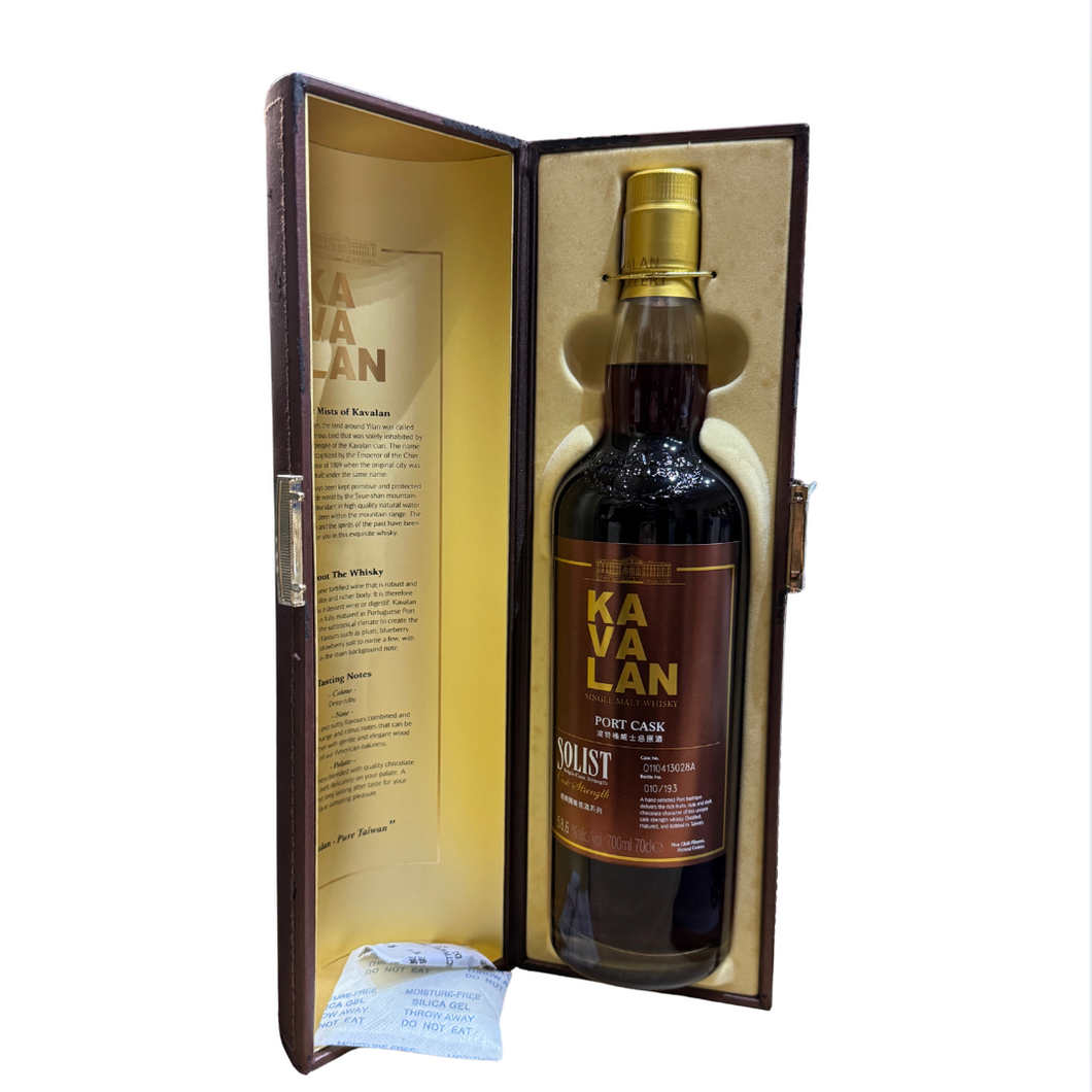 Kavalan Port Cask Solist W110413028A 700ml 58.6%
