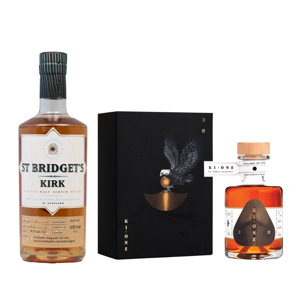 KIONE Korea Whisky Eagle (200ml) + ST Bridget Blended Malt