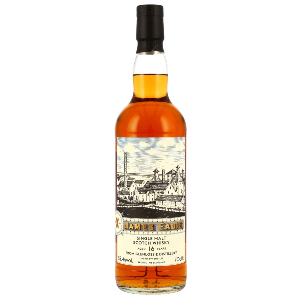 Glenlossie 2009/2025 16YO 1st Fill Oloroso Butt Finish 700ml 52.4% James Eadie