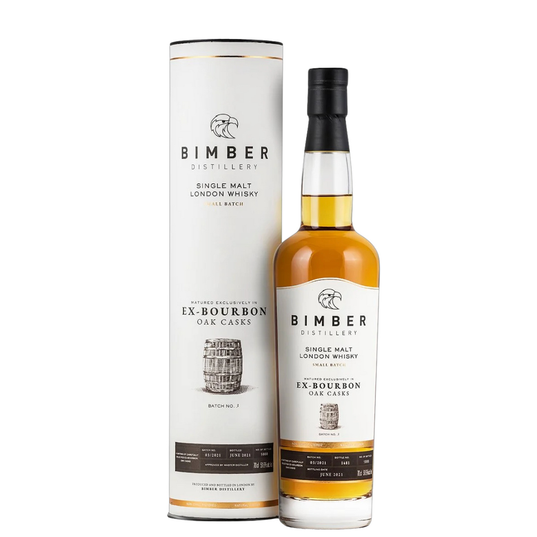 Bimber Bourbon Oak Cask Batch No.3 700ml 51.6%