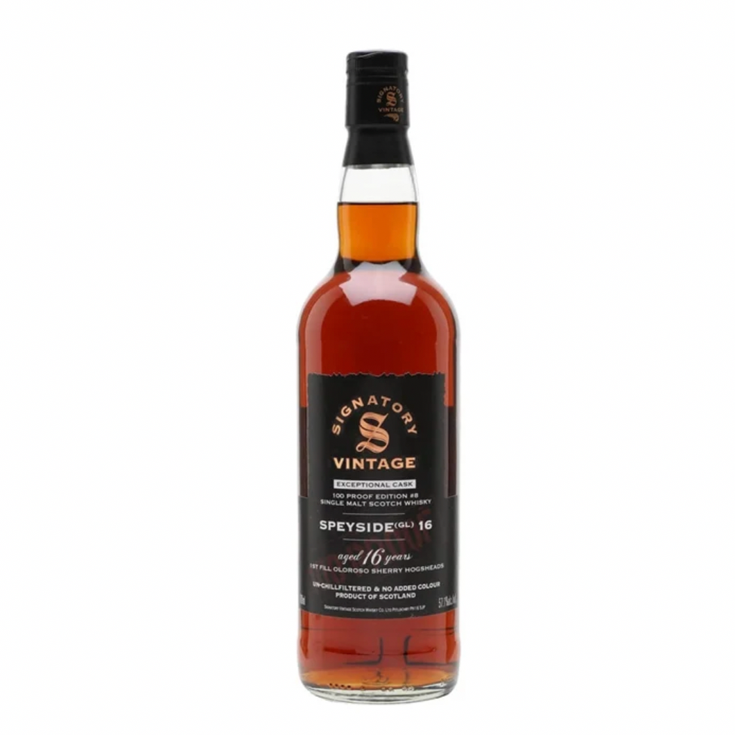 Speyside GL 16YO 100 Proof Ed #8 700ml 57.1% Signatory Vintage