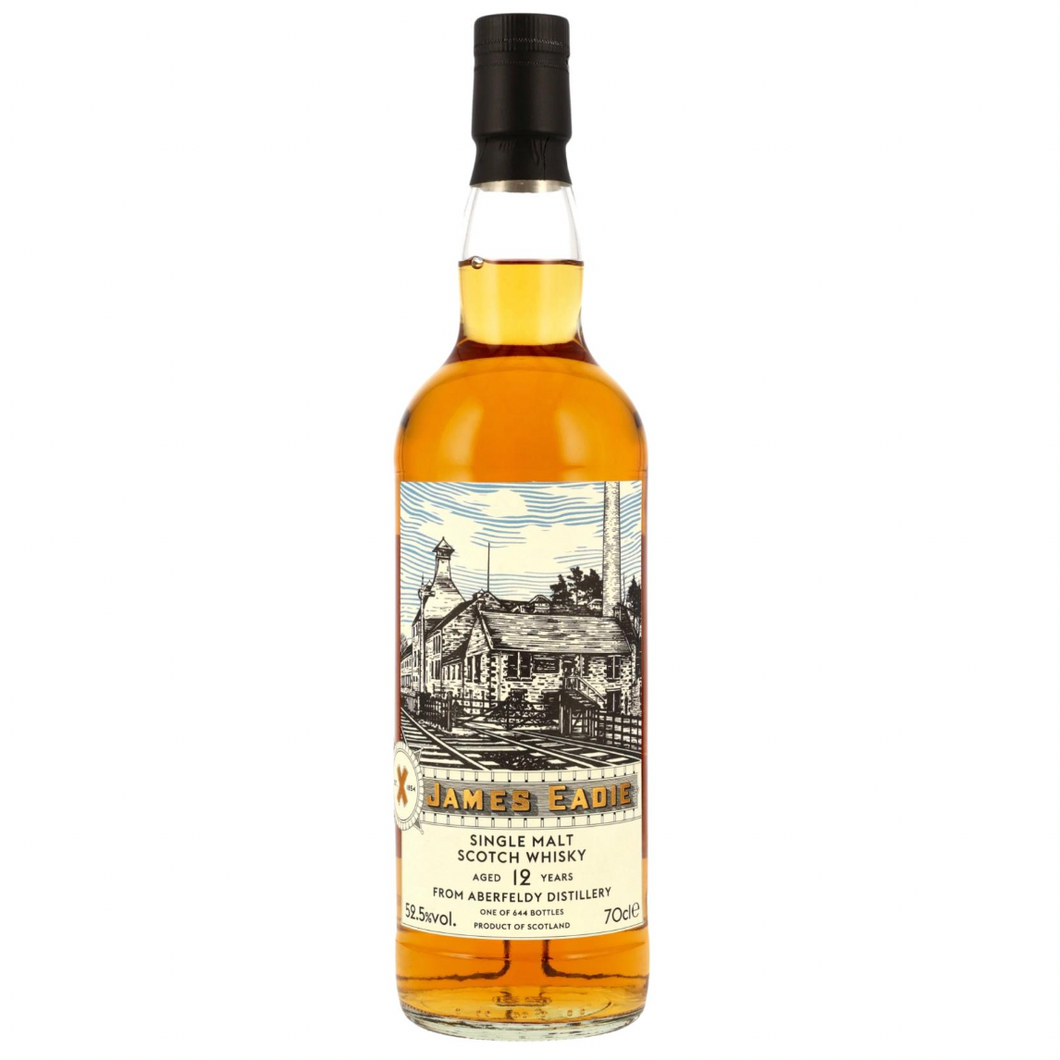 Aberfeldy 2013/2025 12YO 1st Fill HHD 700ml 52.5% James Eadie
