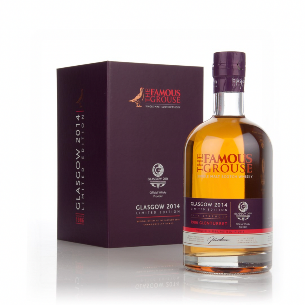 The Famous Grouse Glenturret 1986/2014 700ml 46.4% Commonwealth Games 2014