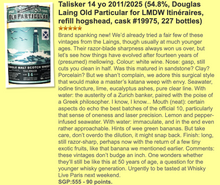Load image into Gallery viewer, Talisker 2011/2025 14YO Refill HHD 700ml 54.8% Itineraires x Douglas Laing's Old Particular
