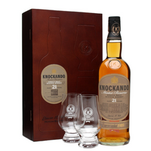Load image into Gallery viewer, Knockando 1989 21YO w Glasses 700ml 43%

