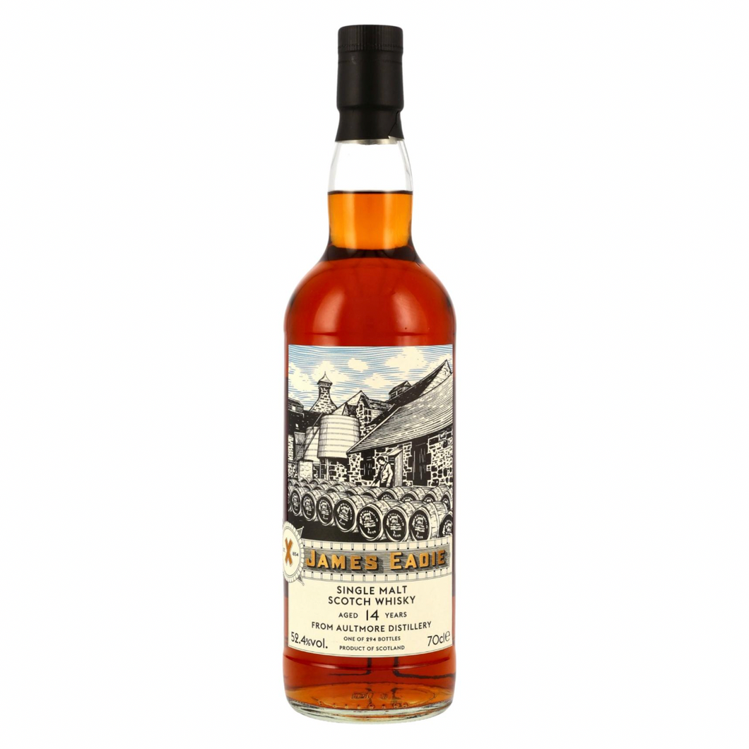 Aultmore 2010/2025 14YO Re-Charred HHD 700ml 52.4% James Eadie