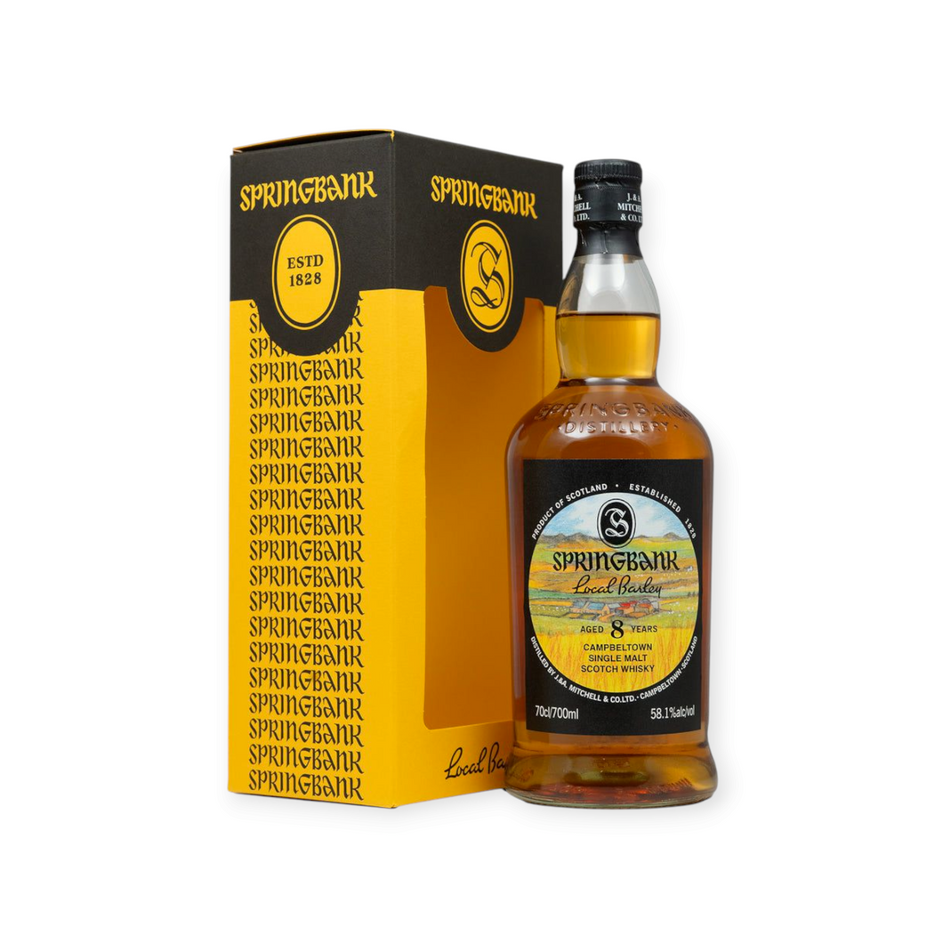 SPRINGBANK Local Barley 8年 700ml Springbank 2016/2024 8YO Local Barley 700ml 58.1%