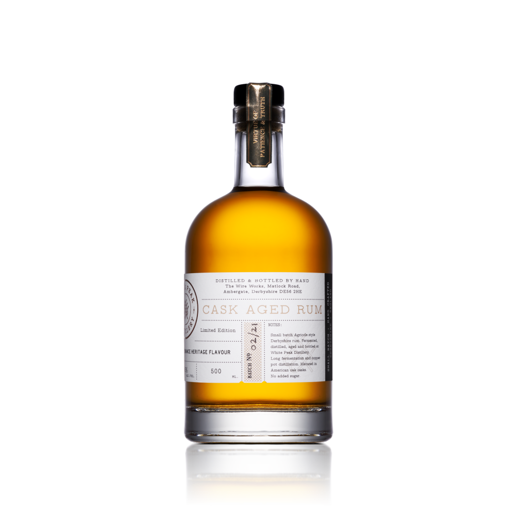 White Peak Rum 500ml 50% White Peak Distillery