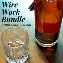 Load image into Gallery viewer, (Bundle) Wire Work Glass Set  (White Peak Distillery)
