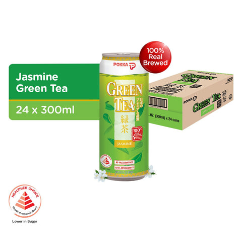 Pokka Ice Jasmin Green Tea Mixer Cans 24*300ml