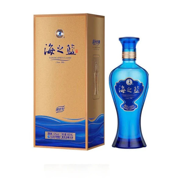 Yang He Hai Zhi Lan 52% 洋河海之蓝 52度白酒 480ml