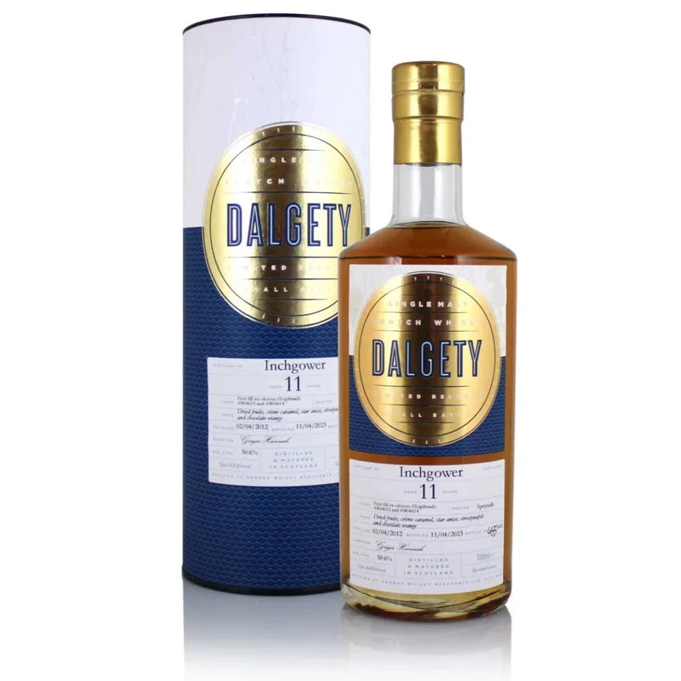 Inchgower 2012 11YO 700ml 50.60% (1st Fill ex-oloroso Hogsheads)Dalgety