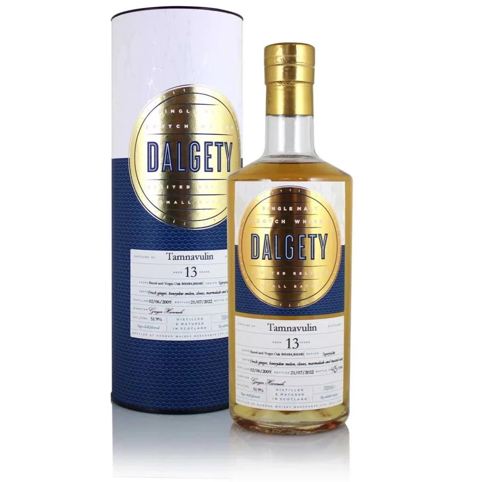 Tamnavulin 2009 13YO 700ml 51.90% (Barrel & Virgin Oak) Dalgety