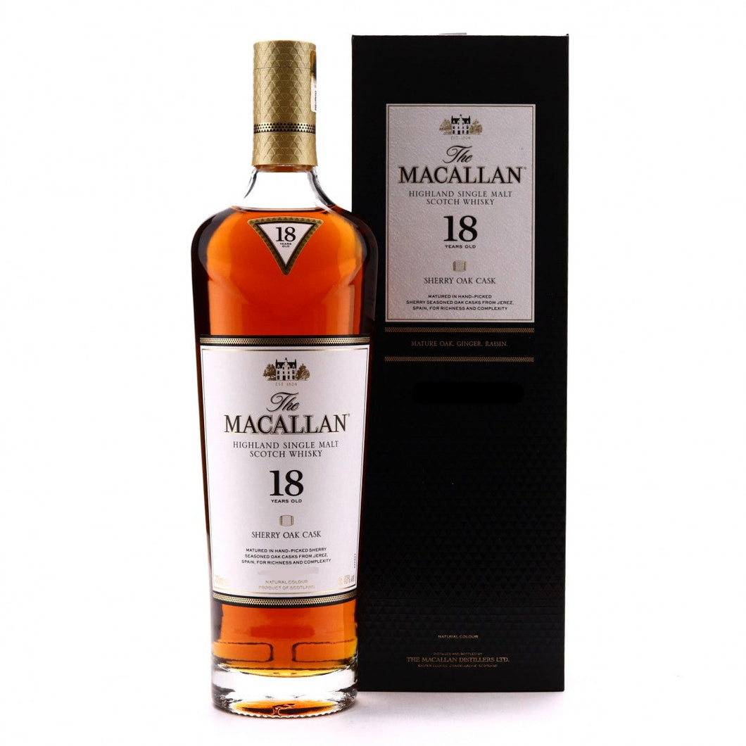Macallan 18 YO Sherry Oak 700ml 43%