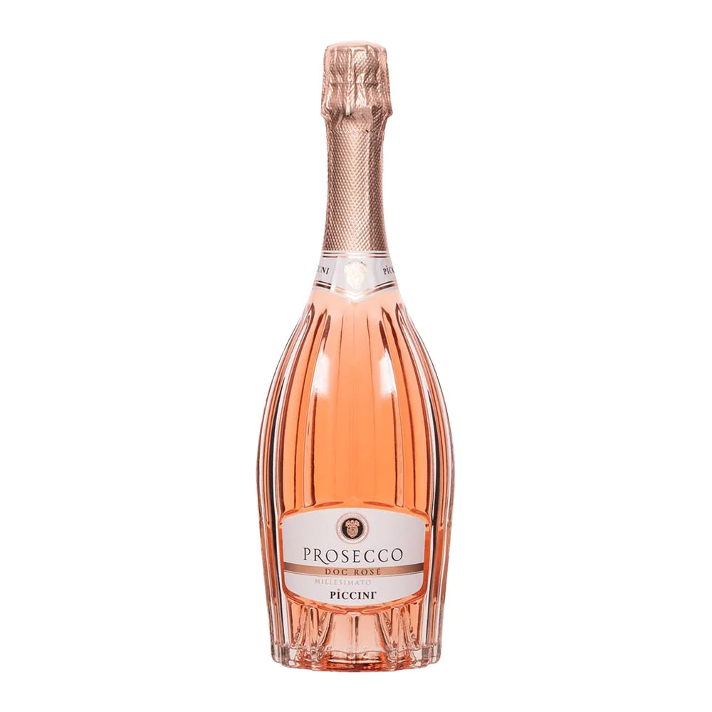 Piccini Prosecco Venetian Dress Rosé DOC 2023 (Veneto, Italy) 750ml