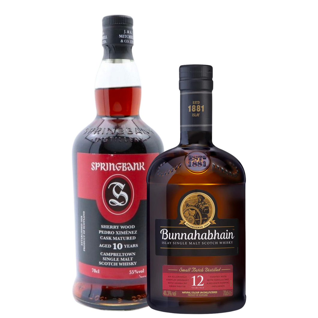 Springbank 10 PX + Bunnahabhain 12 Bundle