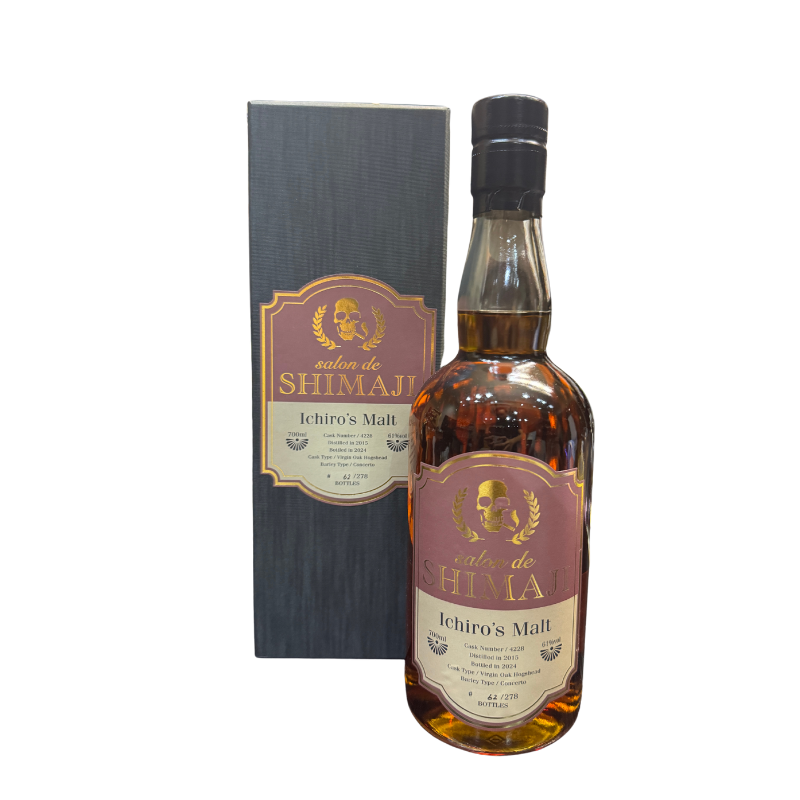 Ichiro's Malt 2015/2024 Salon de Shimaji Virgin Oak HHD #4228 700ml 61%