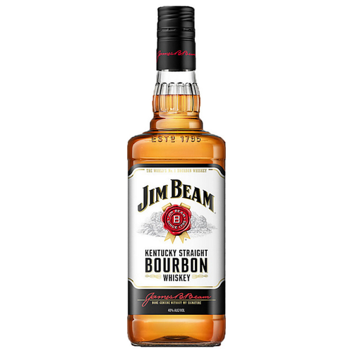 bottle of jim beam white bourbon 3mk