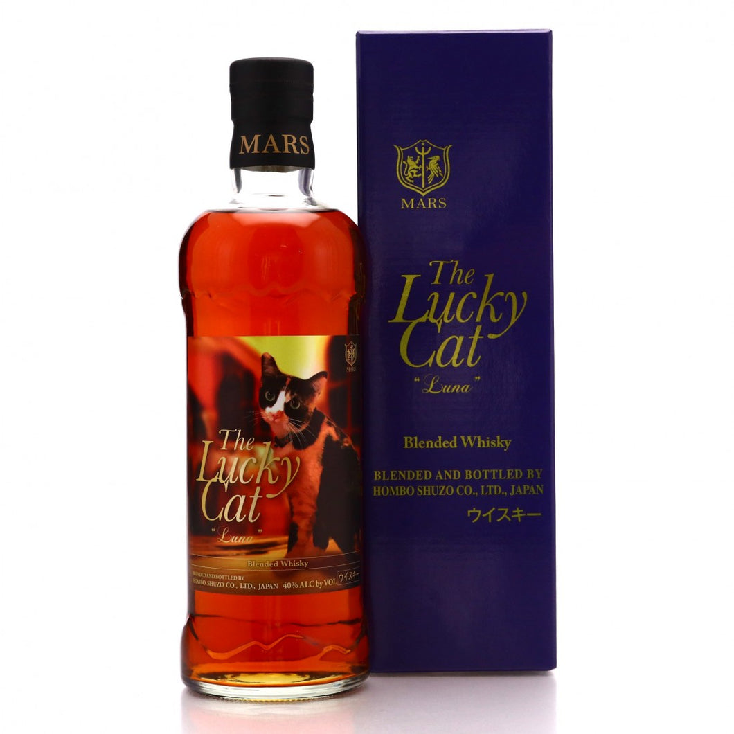 Mars Lucky Cat 'Luna' Blended Whisky (With Box)