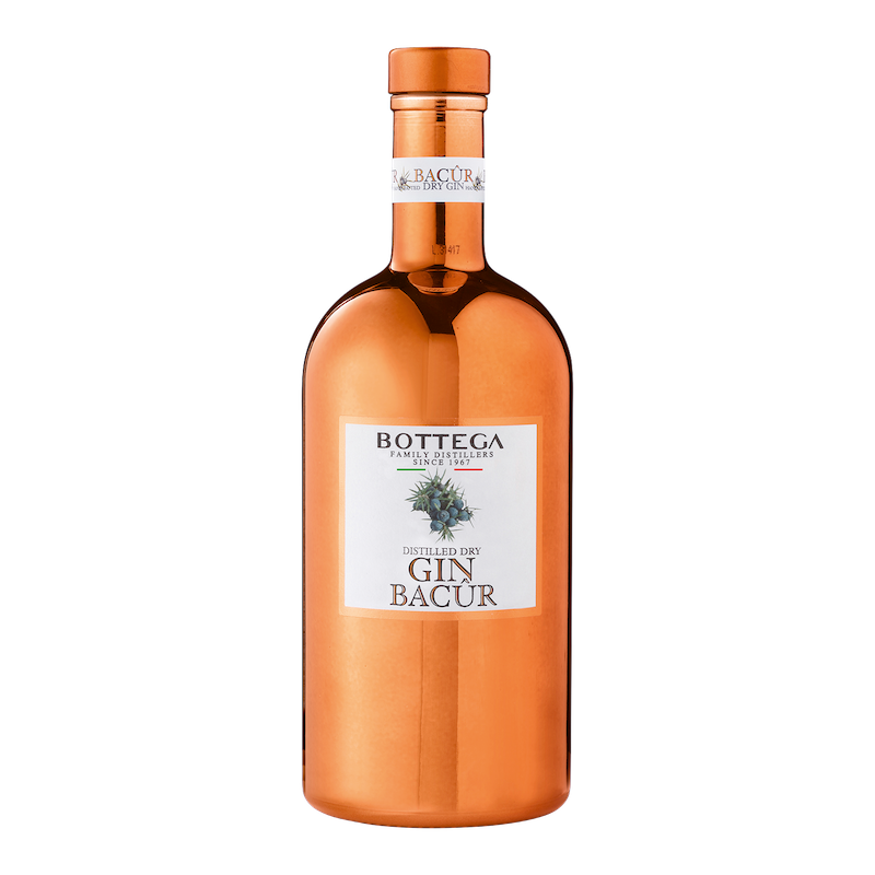 bottle of bottega bacur gin 1litre variation 3mk