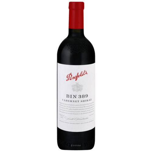 Bottle of Penfold Bin 389 Cabernet Shiraz 2019 75cl red wine 3mk