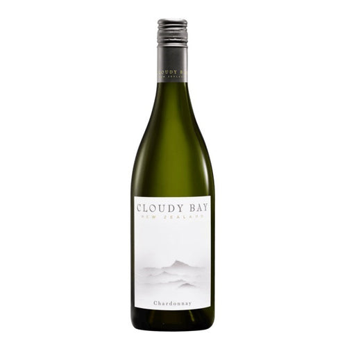 bottle of cloudy bay chardonnay white wine 3mk 2020