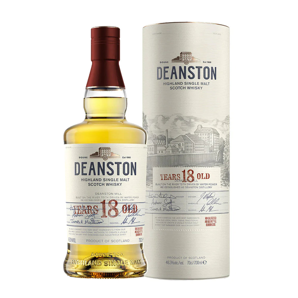 Deanston 18 Year Old; 1st Fill Bourbon Cask