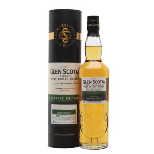 bottle of Glen Scotia 12 Year Old Whisky Journey Singapore 2006 Exclusive whisky with giftbox 3mk