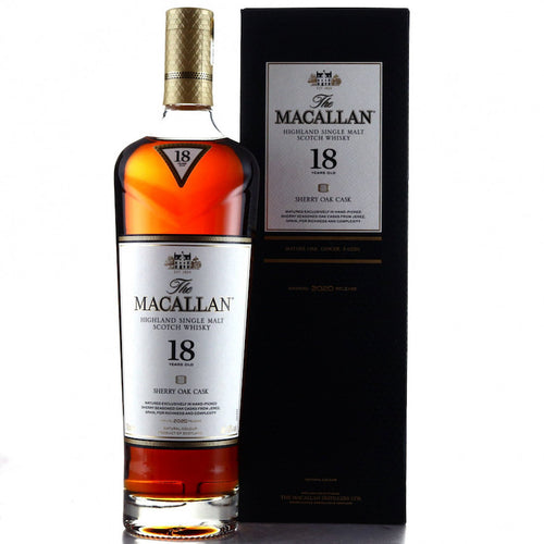 Macallan 18 Years Sherry Oak Single Malt Whisky 3mk