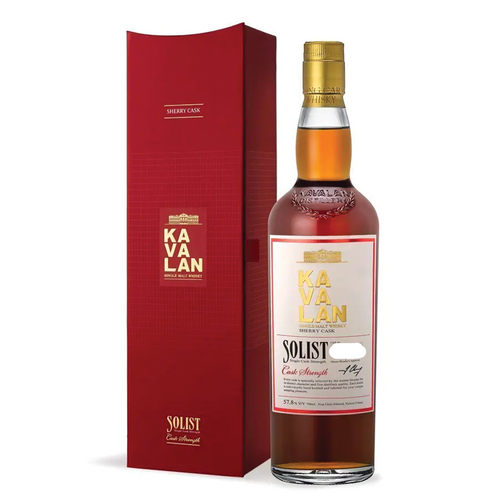 Bottle of Kavalan Sherry Cask Solist with giftbox 3mk