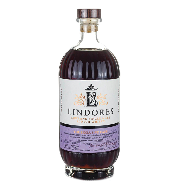 Bottle of Lindores Lowland Exclusive Cask Whisky 3mk