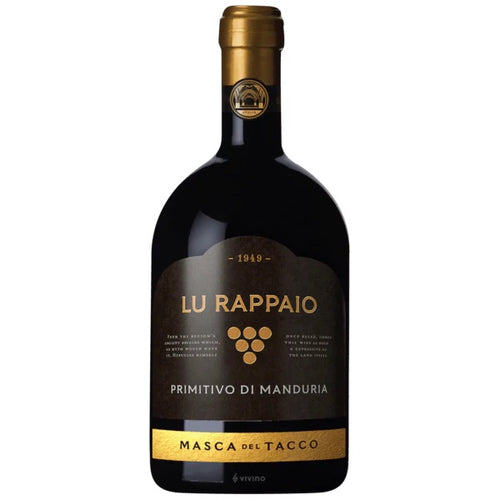 Bottle of MDT Lu Rappaio DOP Red Wine 2019 3mk