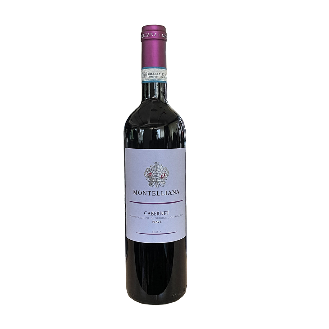 Bottle of Montelliana Cabernet Sauvignon Piave red wine, DOC 2019 3mk