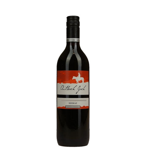 Bottle of Outback Jack Shiraz 2020 red wine 3mk