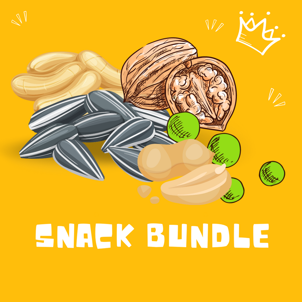 Snack bundle cartoon design