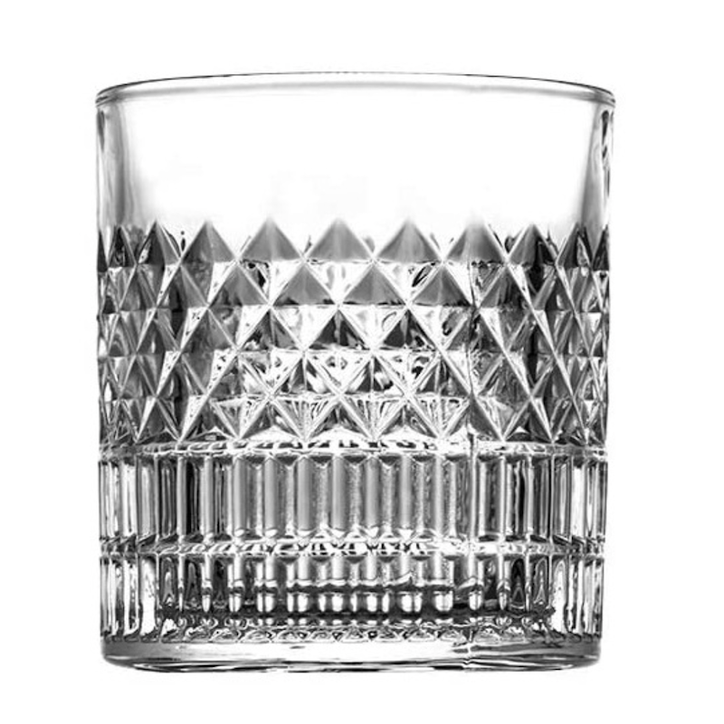 whisky rock glass 'jewel' design 3mk