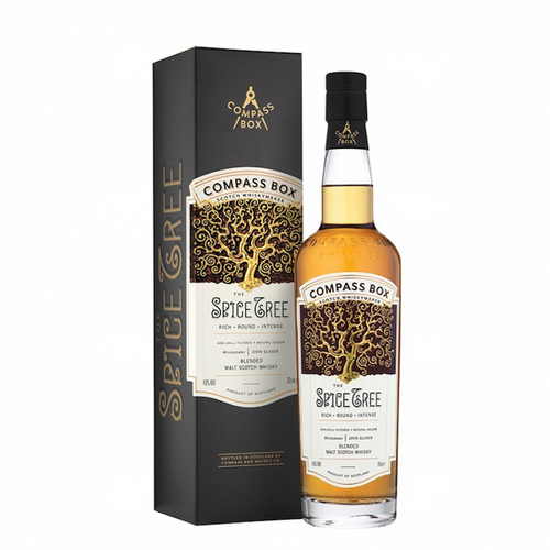 bottle of compass box spice tree whisky 3mk