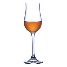 Load image into Gallery viewer, Whisky Tall Nosing / Tasting Glass 140ml with stem 3mk
