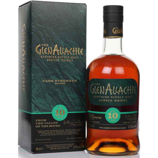 GlenAllachie 10 Year Old; Cask Strength Batch 8