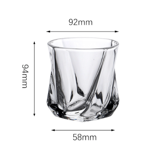 Rose apple Whisky Rock Glass 310ml (x2/4/6)