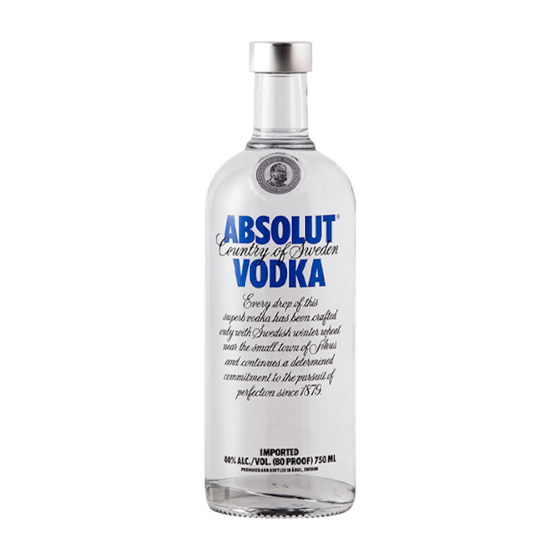 Bottle of Absolut Blue Vodka 3mk