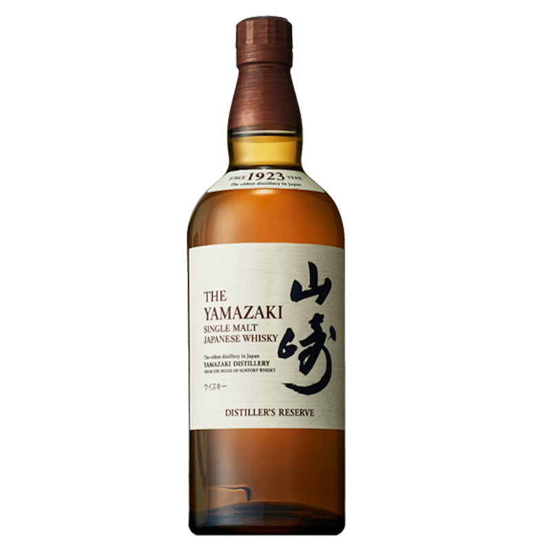 Bottle of Yamazaki Distiller's reserve Japanese Whisky 3mk