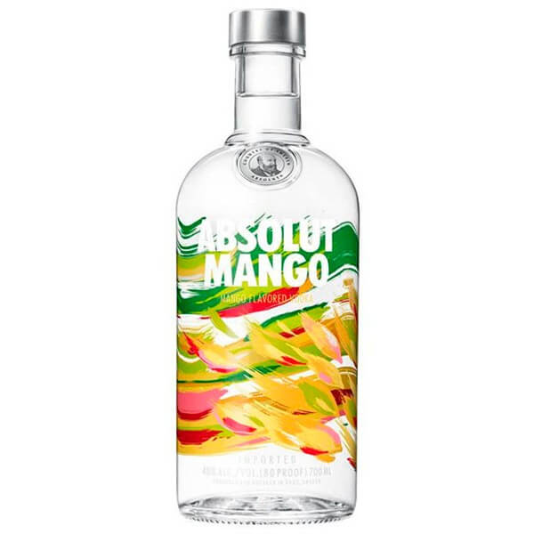 Bottle of Absolut Mango Vodka 3mk