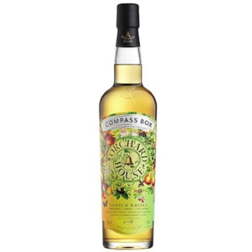 bottle of compass box orchard house whisky 3mk
